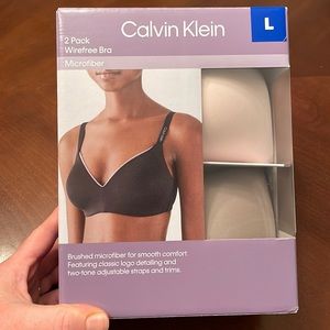 Calvin Klein Wirefree bra 2 pack